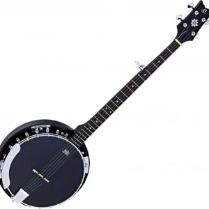 Ortega OBJ250-SBK - black Authentique