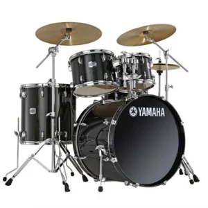Yamaha Stage Custom + Pack HW780 - 5 fûts - raven black Prix Bas