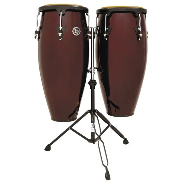 Lp Set Congas Aspire LPA647-DW 11 + 12 - Dark Wood Achat Immédiat