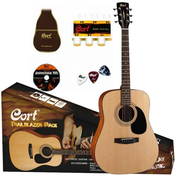 Cort Trailblazer CAP-810 Pack - natural open pore Top Vente