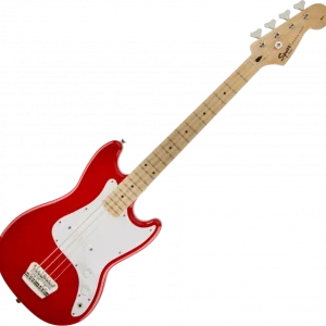 Squier Bronco Bass (MN) - torino red Affaire À Saisir