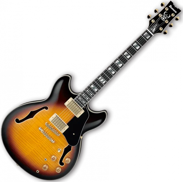 Ibanez John Scofield JSM10 VYS - vintage yellow sunburst Nouvelle Collection