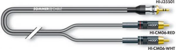 Jusqu'à Épuisement Des Stocks Sommer cable SC-Onyx Basic ON2A-0100-SW 1m