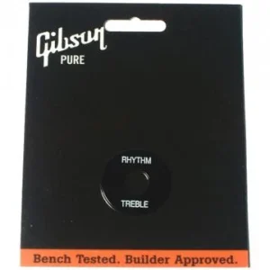 Produit De Marque Gibson Switch Washer - Black w/ White Imprint