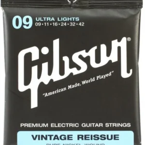 Gibson Vintage Reissue Electric Guitar SEG-VR9 9.42 - jeu de 6 cordes Dernière Chance