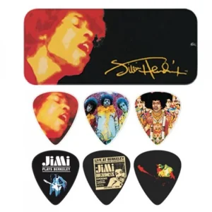 Remise Jim dunlop JH-PT03H Jimi Hendrix Electric Lady PACK DE 6
