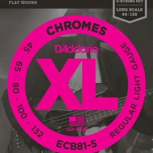D‘addario ECB81-5 - jeu de 5 cordes Bon Marché