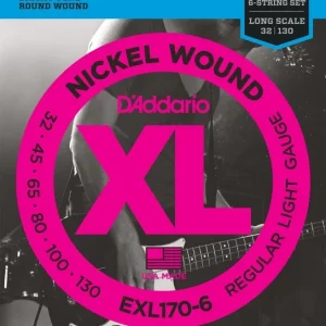 Vente Directe D‘addario EXL 170-6 - jeu de 6 cordes