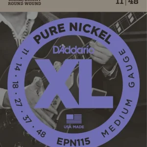 Réduction D‘addario EPN115 - jeu de 6 cordes