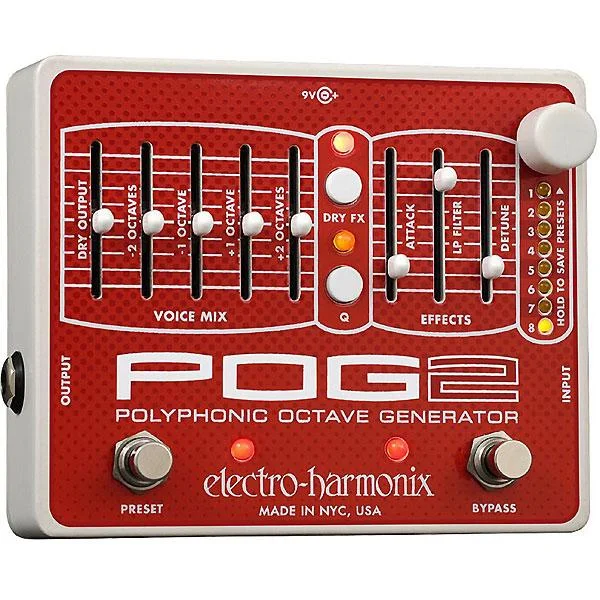 Promotion Electro harmonix POG2 Polyphonic Octave Generator