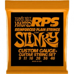 Promotion Ernie ball Electric (6) 2241 RPS Hybrid Slinky 9-46 - jeu de 6 cordes