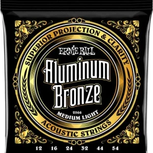 Petit Prix Ernie ball Folk (6) 2570 Aluminum Bronze 10-50 - jeu de 6 cordes