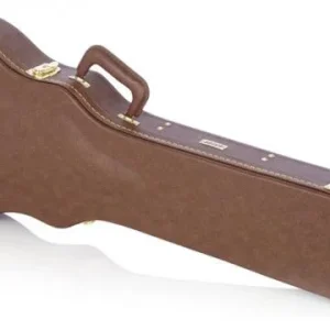 Gator GW-LP-BROWN Gibson Les Paul® Deluxe Wood Case Usine Directe