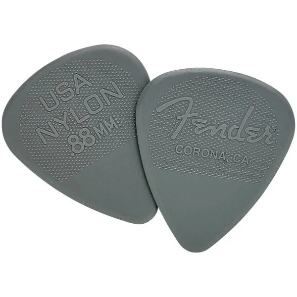 Fender NYLON PICKS PACK DE 12 - 0.88MM Soldes