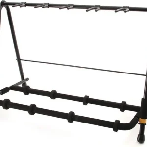 Hercules stands GS525B Rack 5-Guitars Stand Dernier Modèle