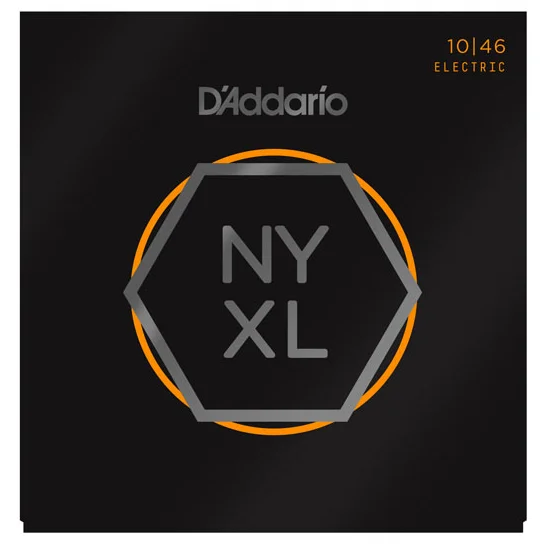 Authentique D‘addario NYXL1046 Nickel Wound - Regular Light 10-46 - jeu de 6 cordes