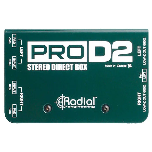 Remise Radial ProD2 Stereo Direct Box