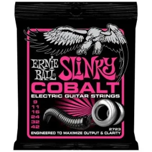 Ernie ball Electric (6) 2723 Cobalt Super Slinky 9-42 - jeu de 6 cordes Promotion Saisonnière