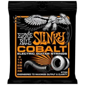 Seulement Aujourd'hui Ernie ball Electric (6) 2722 Cobalt Hybrid Slinky 9-46 - jeu de 6 cordes