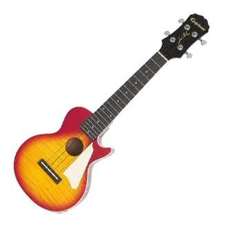 Offre Du Jour Epiphone Les Paul Acoustic/Electric Ukulele Outfit - heritage cherry sunburst