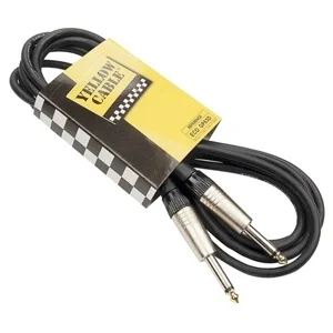 Yellow cable GP61D jack / jack - 1m Prix Réduit