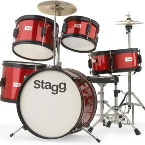 Stagg TIM JR 5/16 RD Junior - 5 fûts - wine red Bon Plan