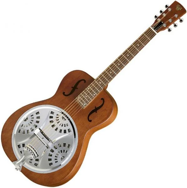 Achetez Aujourd'hui Epiphone Dobro Hound Dog Round Neck - vintage brown
