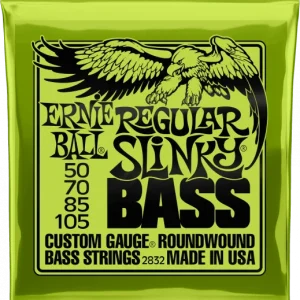 Ernie ball Bass (4) 2832 Regular Slinky 50-105 - jeu de 4 cordes Acheter En Ligne