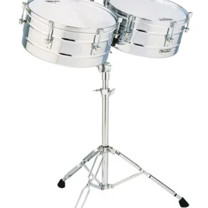 Latin percussion Timbales LP Matador 14"/15" - Chrome - M257 Petit Prix