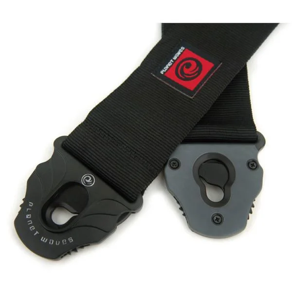 Promotion Saisonnière D‘addario Courroies - Woven Lock Dark Side Black