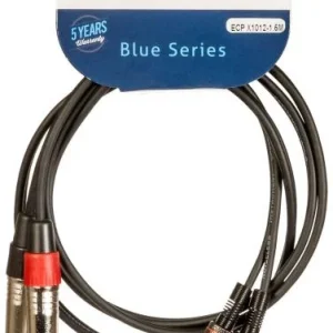 Meilleur Prix X-tone X1012-3M - 2 Jack(M) 6.35 Mono / 2 RCA(M)
