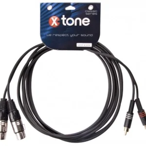 Haute Qualité X-tone X1019 2 xlr / 2 rca - 3m