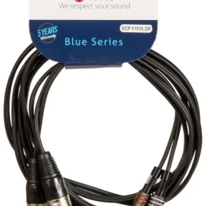X-tone X1018-3M 2x XLR (M) / 2x RCA (M) Mono Haute Qualité