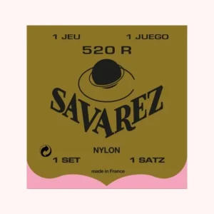 Savarez Classic 520R Carte Rouge Tension Forte - jeu de 6 cordes Prix Promo