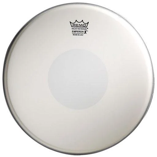 Remo Emperor X 14" Sablée - Renfort - Caisse Claire - 14 pouces Super Prix