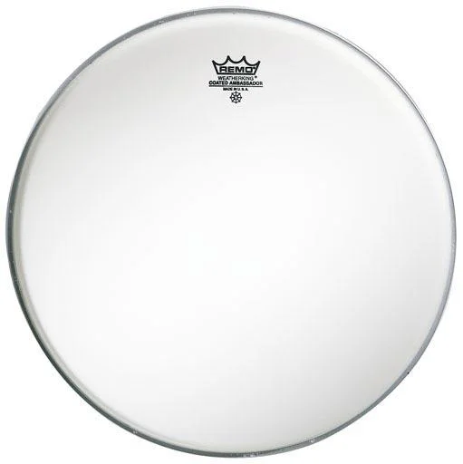 Remo Ambassador 18" sablée - Grosse Caisse - 18 pouces Quantité Limitée