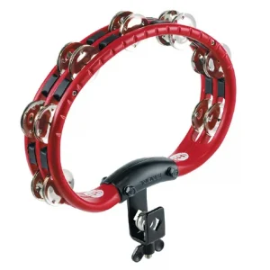 Réduction Meinl Tambourin avec attache Rouge - 2 rangées nickelées - TMT2R