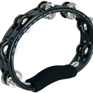 Must-Have Meinl Tambourin Demi-Lune Noir - 2 rangées Nickeless - TMT1BK