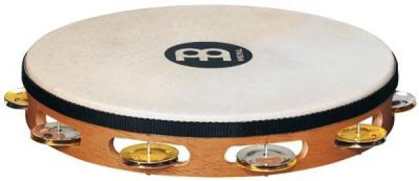 Must-Have Meinl Tambourin Pandeiro 10" - Peau Naturelle - TAH1MSNT