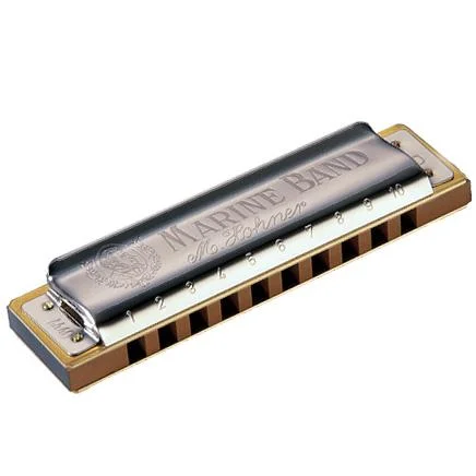 Hohner 1896/20 Harmo Marine Band 10 TR A Soldes