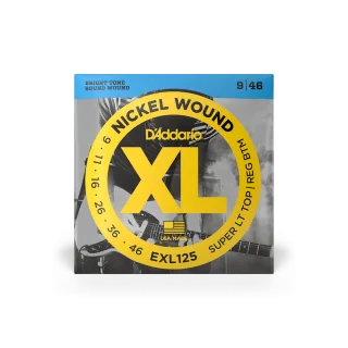 Super Prix D‘addario EXL125 Nickel Round Wound 9-46 - jeu de 6 cordes