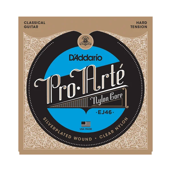 Jusqu'à Épuisement Des Stocks D‘addario EJ46 Pro Arte Classical Nylon Core - jeu de 6 cordes