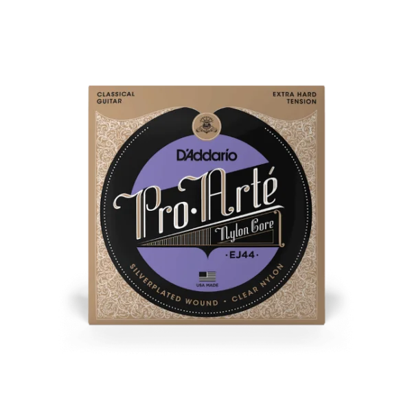 Promotion D‘addario EJ44 Pro-Arté Nylon, Extra Hard Tension - jeu de 6 cordes