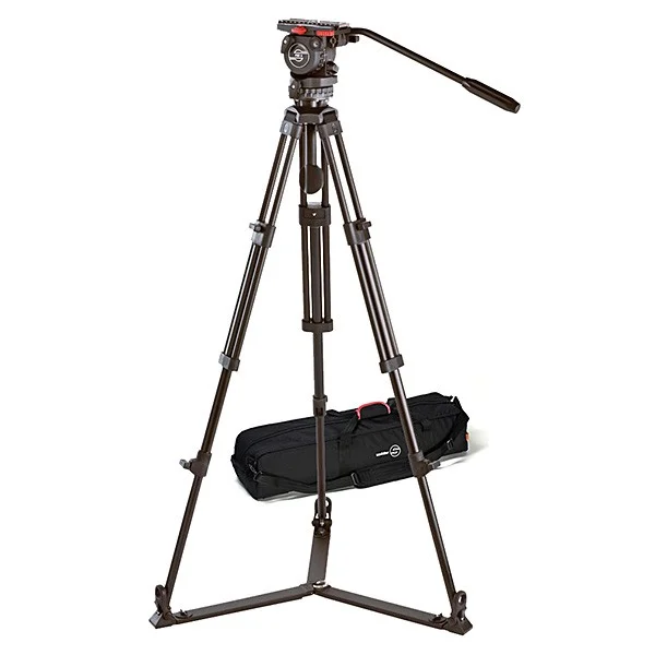 Certifié Sachtler FSB 4/2 GS AL – Video Tripod and Ball Head Kit