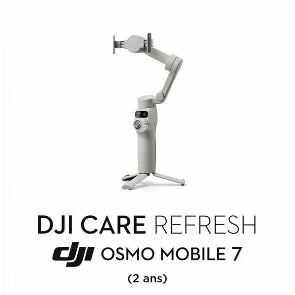 Offre Exclusive DJI Osmo Mobile 7 Care Refresh (2 years) – Insurance