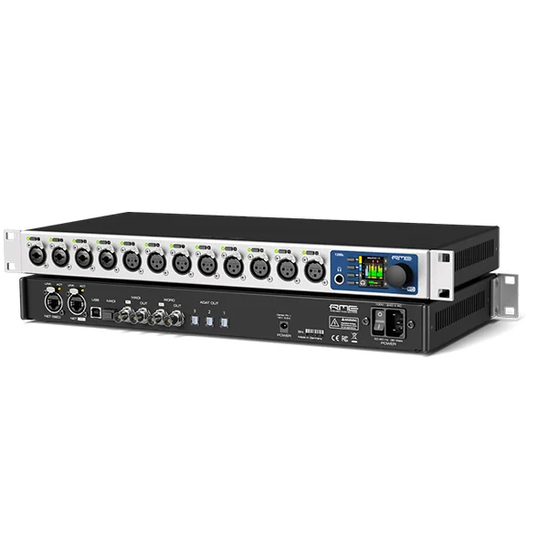 Super Prix RME 12Mic-D – 12-channel Audio Preamplifier (ADAT. DANTE. MADI)