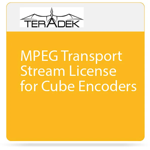 Teradek MPEG-TS Stream License for Cube Encoders Prix Promo