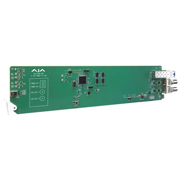 Prix Promo OPENGEAR 2-CHANNEL FIBER TO 3G-SDI CARD AJA OG-FIDO-2R