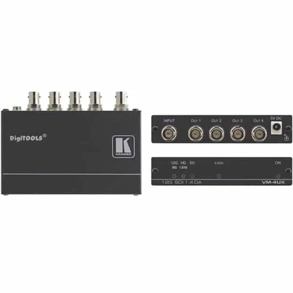 Nouveauté Kramer VM-4UX – 1 4 4K 12G SDI HDMI Distributor