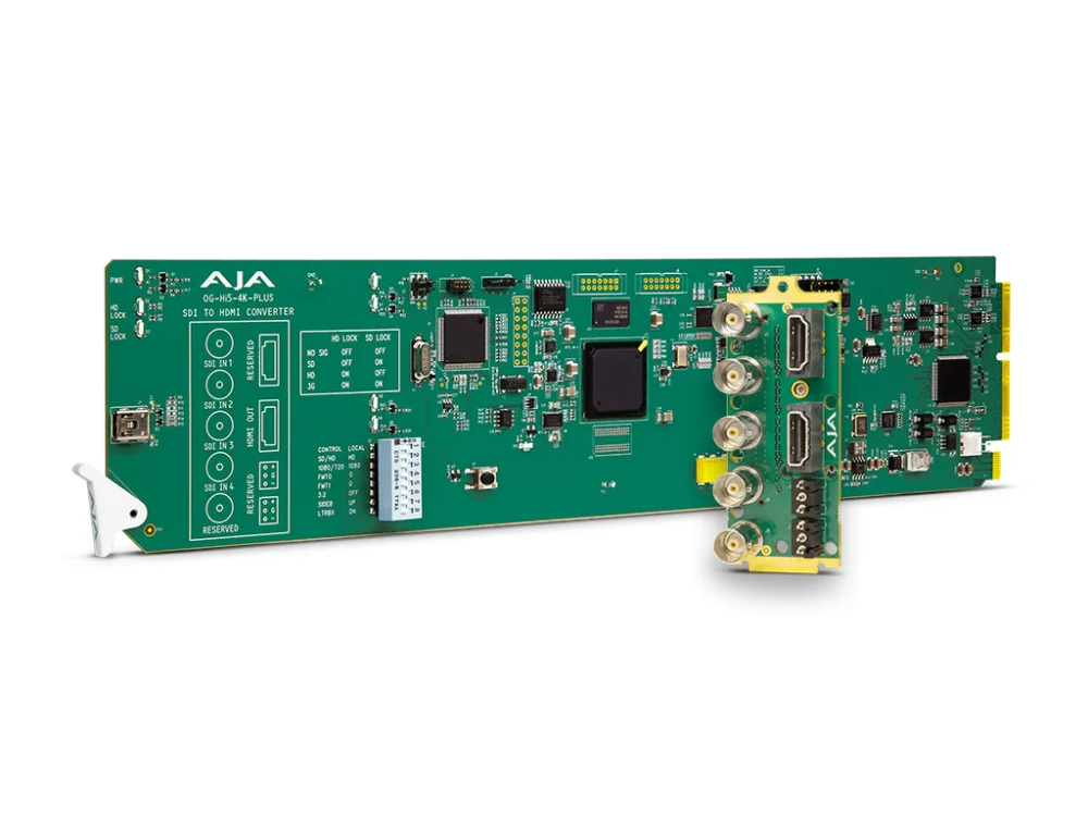 OPENGEAR AJA OG-HI5-4K-PLUS CARD Expédié Aujourd'hui